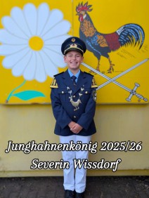 Junghahnkönig 2025/26: Severin Wissdorf